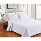 Jiangsu Royal Home Diamond Stitch Quilt 3pc-White-F/Q, , large