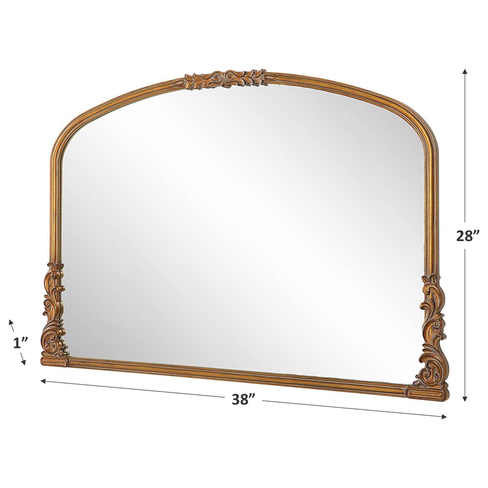 Uttermost Wall Mirror in Gold, , large
