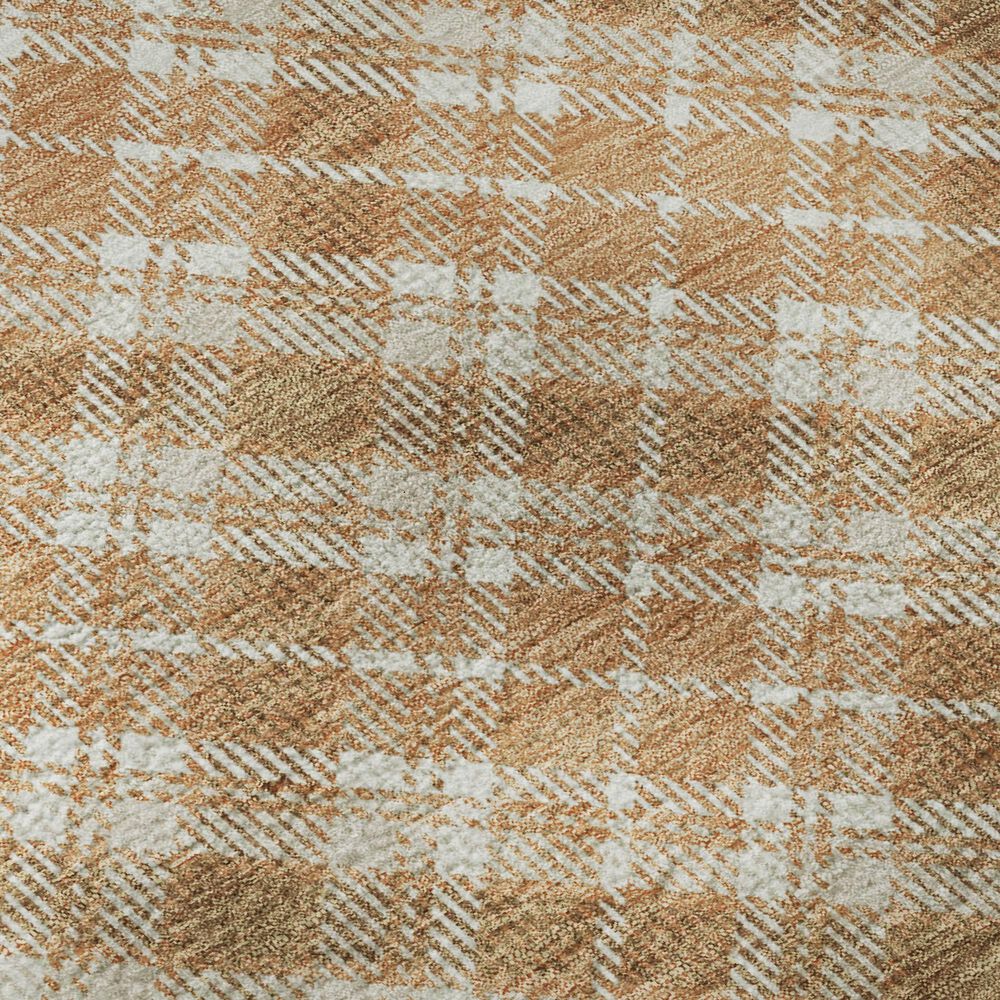 Dalyn Rug Company Soft Essentials Plaid Copper 2'6" x 3'10" Indoor/Outdoor Area Rug, , large