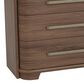 Riverside Furniture Delia 3-Piece Queen Panel Bedroom Set in Nouveau Walnut, , large