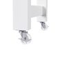 HOMLUX 75" Kitchen Island with Extendable Dining Table in White, , large