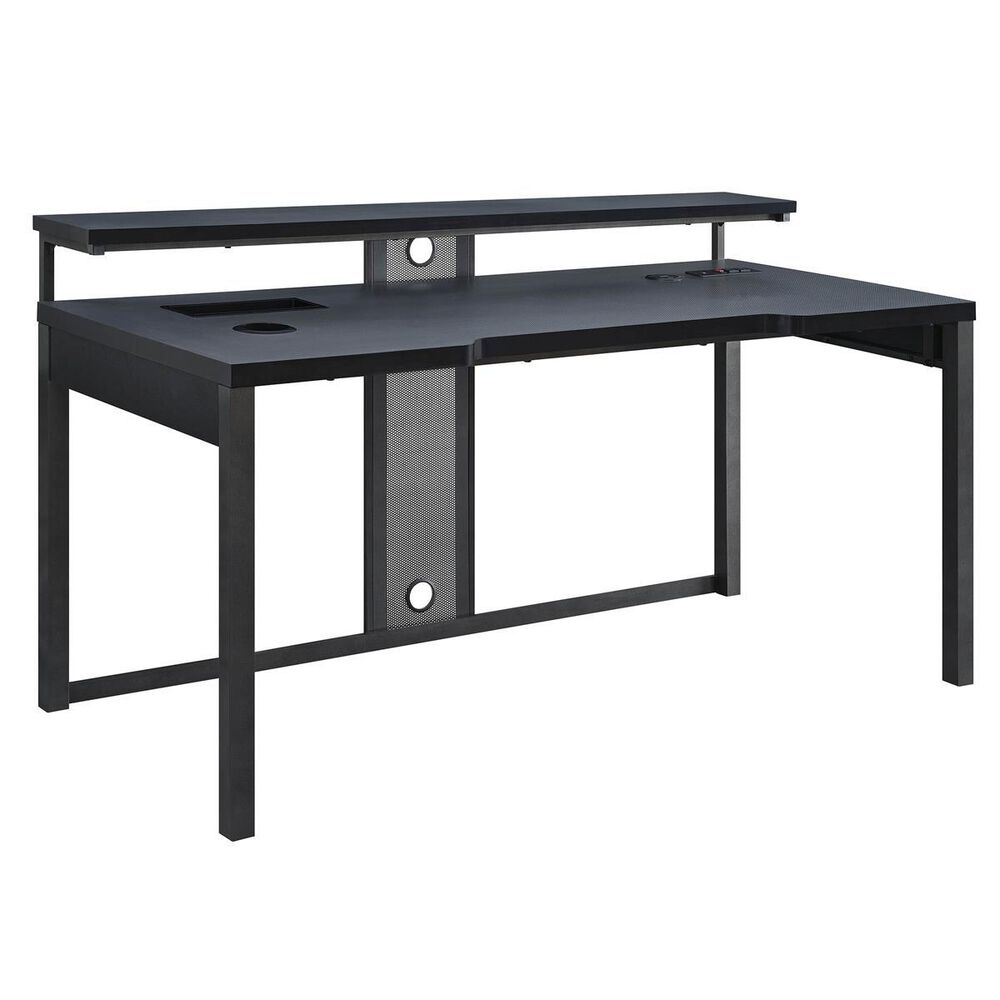 OSP Home 63" Adaptor Gaming Desk in Black, , large