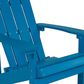 Flash Furniture Charlestown 3-Piece Adirondack Set in Blue, , large