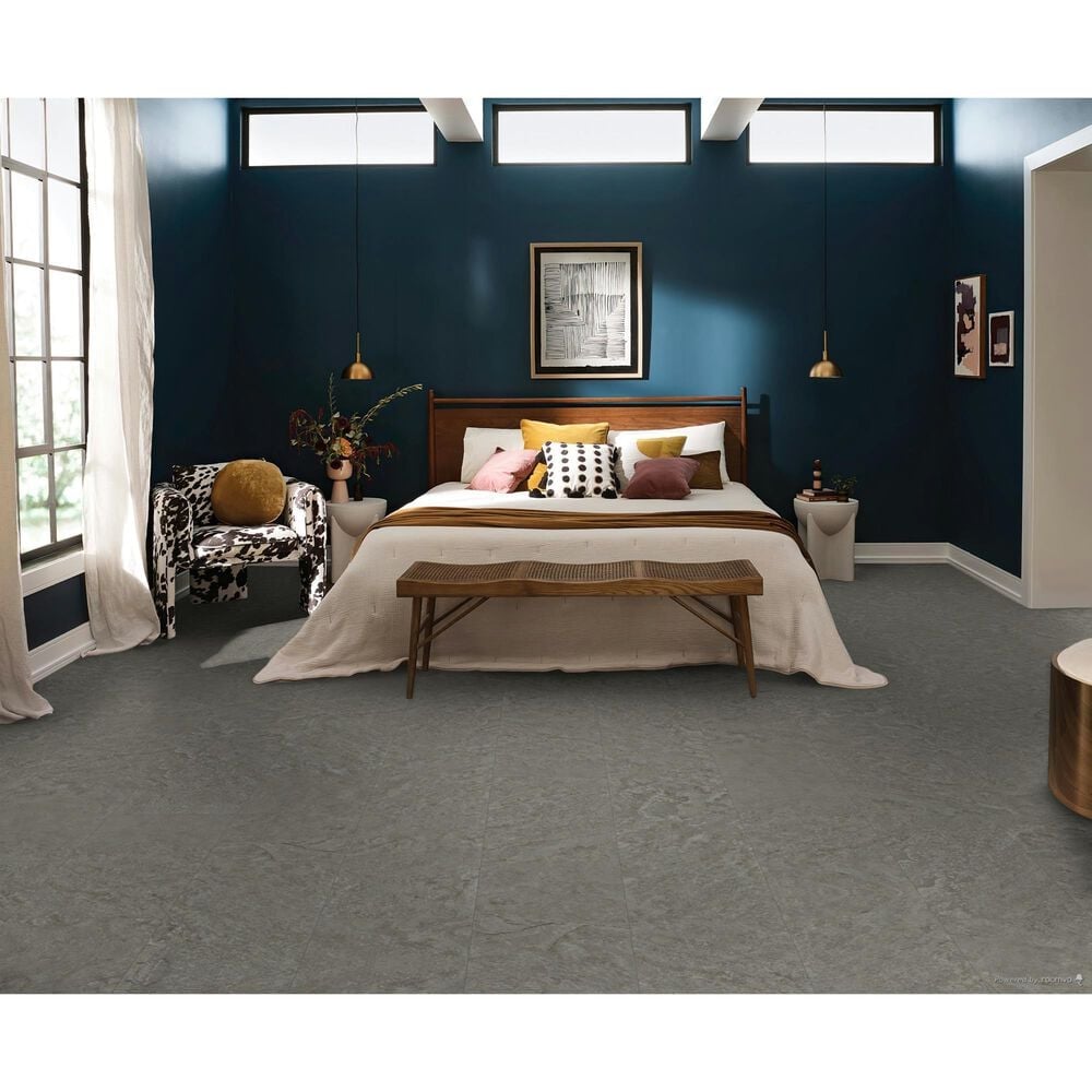 COREtec Balanced Retreat Mineral Gray Slate 12" x 24" Luxury Vinyl Tile, , large