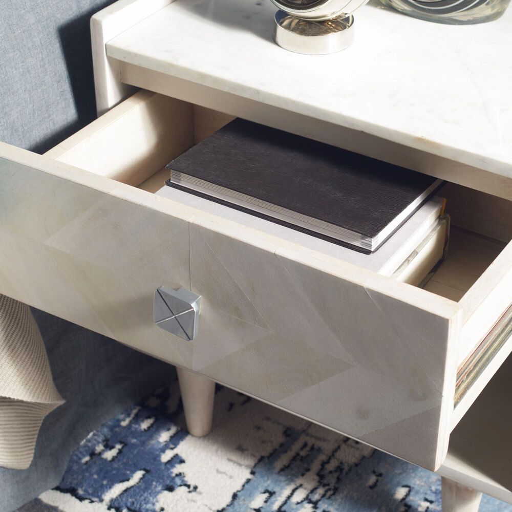 Safavieh Bora Nightstand in White Wash, , large
