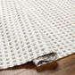 Surya Ariel White, Medium Gray and Taupe 10" x 14" Area Rug, , large