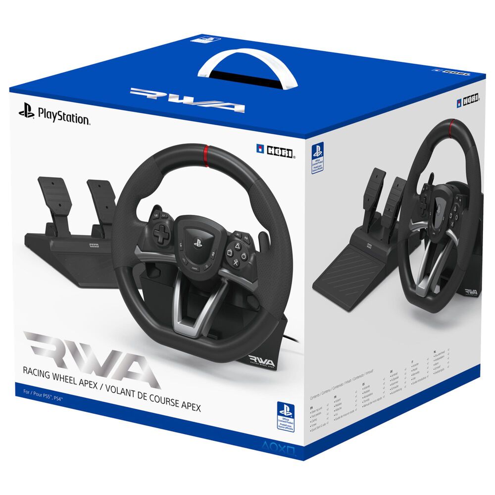 Hori Racing Apex for PlayStation 5, PlayStation 4 PC Black | NFM