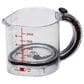 Dreamfarm Upcup Scrape Up Measuring Cup in Clear, , large