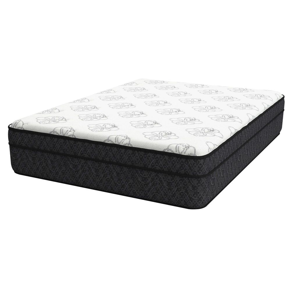 Southerland Signature Hyde Medium Euro Top Queen Mattress with High Profile Box Spring, , large