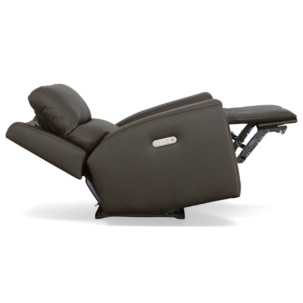 Flexsteel Jarvis Power Recliner with Headrest in Mica, , large