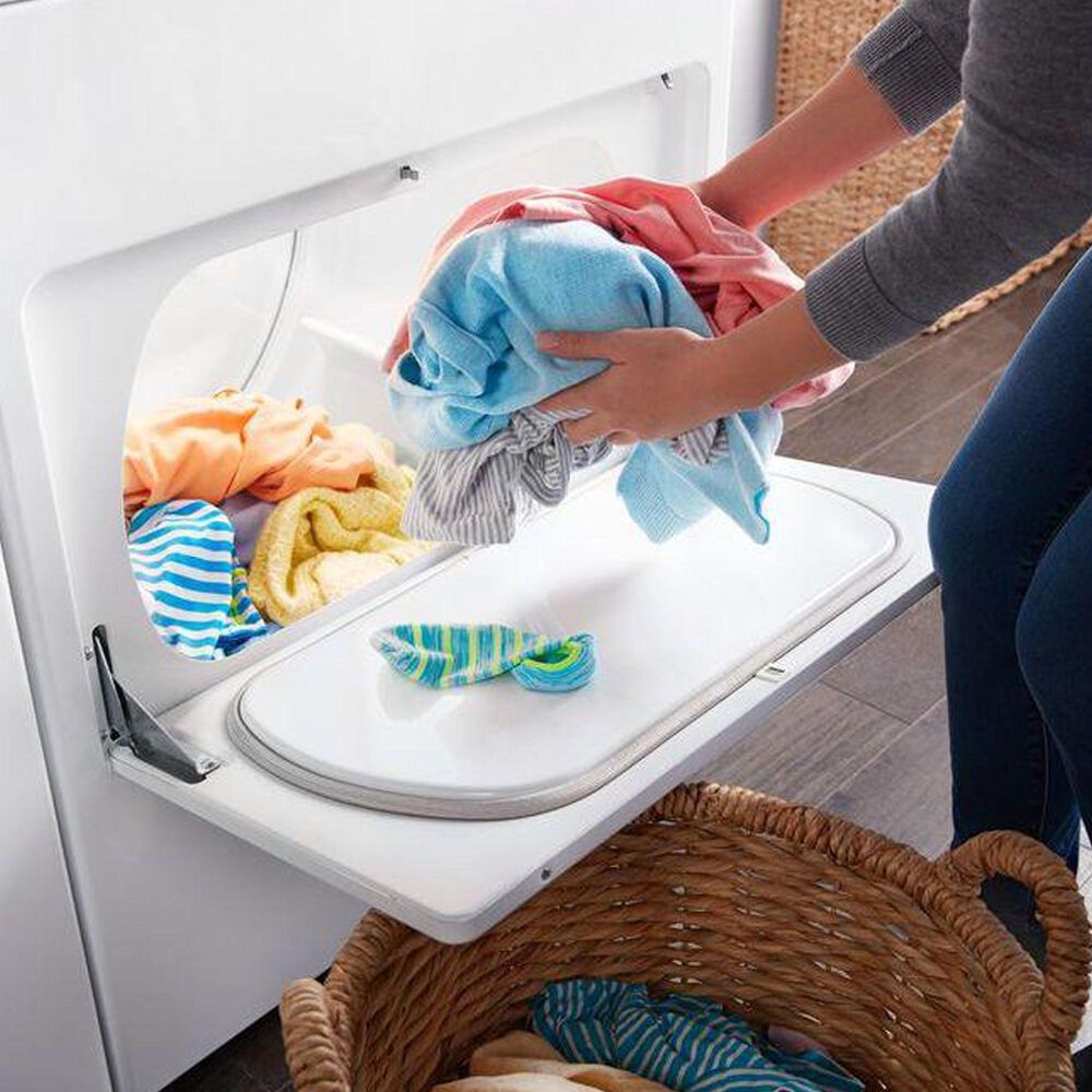 Whirlpool 7 Cu. Ft. Capacity Electric Dryer in White, , large