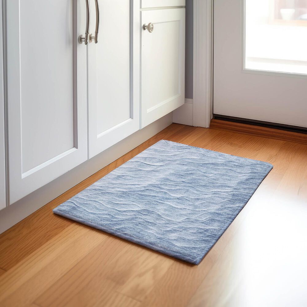 Dalyn Rug Company Pacifica PA1 2&#39;6&quot; x 3&#39;10&quot; Denim Area Rug, , large