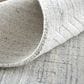 Feizy Redford 8670F 2" x 3" White and Silver Area Rug, , large
