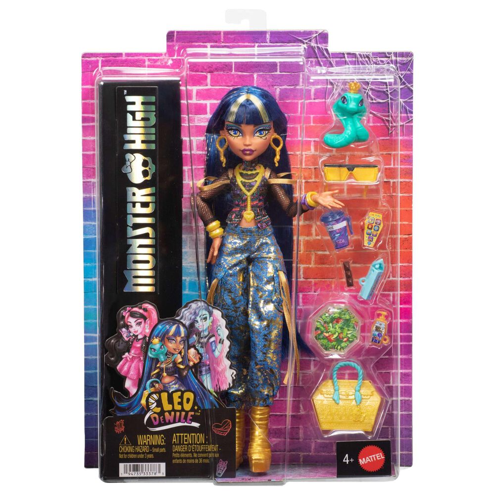 Monster High Cleo De Nile Fashion Doll with Accessories, , large