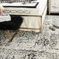Safavieh Evoke EVK260T 10" x 14" Ivory and Black Area Rug, , large