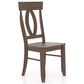 Declan Dining Side Chair in Cognac Washed, , large