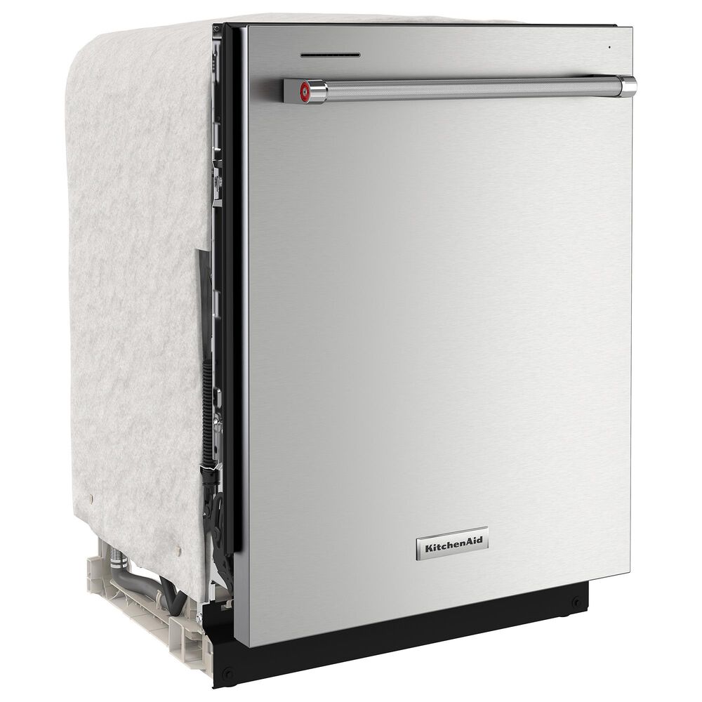 KitchenAid 24&quot; Fully-Integrated Built-In Dishwasher with 30 Total Wash Jets in PrintShield Stainless Steel, , large
