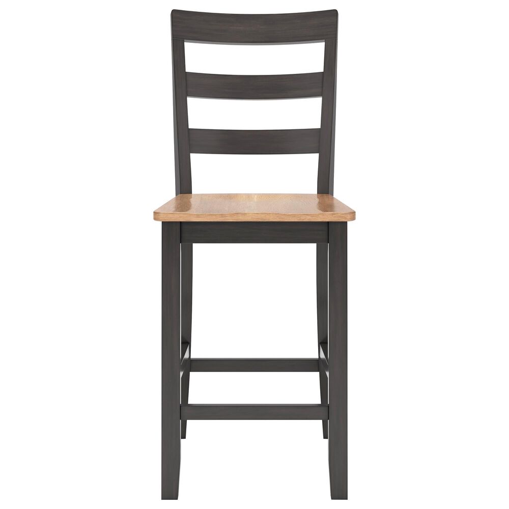 Ashley Gesthaven Counter Stool in Light Natural and Dark Brown, , large