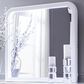 Ashley Jarlee Dresser Mirror in White, , large