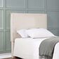 Pacific Landing Izzy Twin Upholstered Headboard in Sand, , large