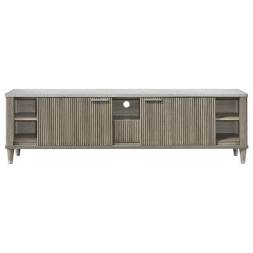 Crown Mark Britany 79" TV Stand in Driftwood, , large