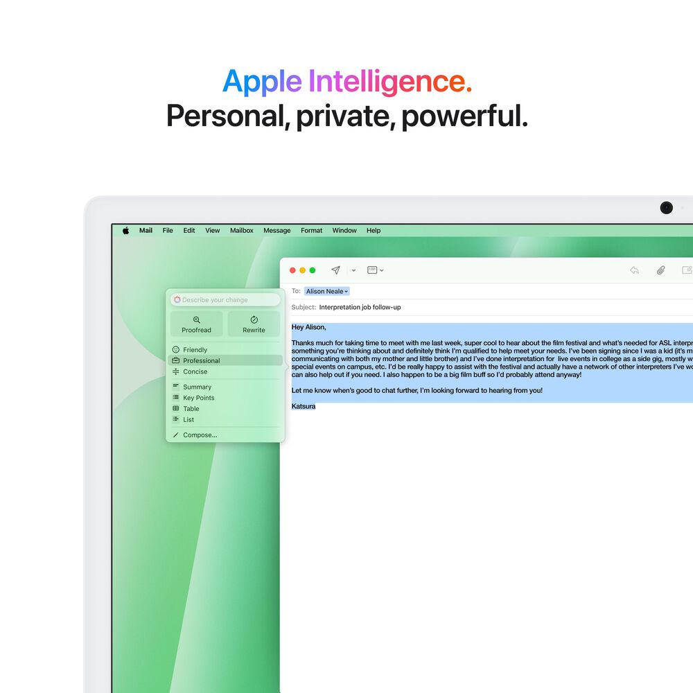 Apple 24-Inch iMac with Retina 4.5K display: Apple M4 Chip with 10-core CPU and 10-core GPU 24GB Unified Memory, 512GB SSD in Green &#40;Latest Model&#41;, , large