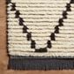 Chris Loves Julia x Loloi Alice ALI-04 2"7" x 4" Cream and Charcoal Area Rug, , large
