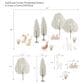 Lambs & Ivy Bunny Hop 4-Sheet Wall Decal in Multicolor, , large