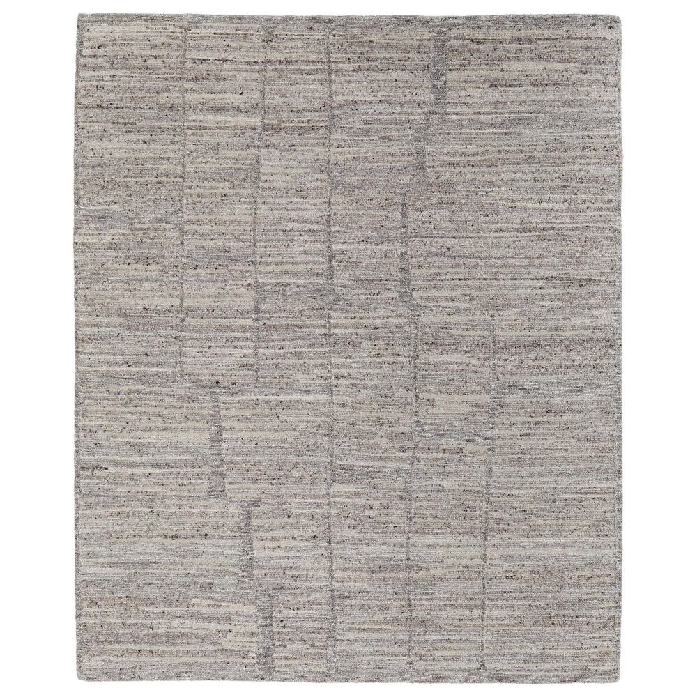 Feizy Navaro 9"6" x 13"6" Gray and Brown Area Rug, , large
