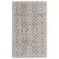 Feizy Vancouver 39NQF 9" x 12" Beige and Brown Area Rug, , large