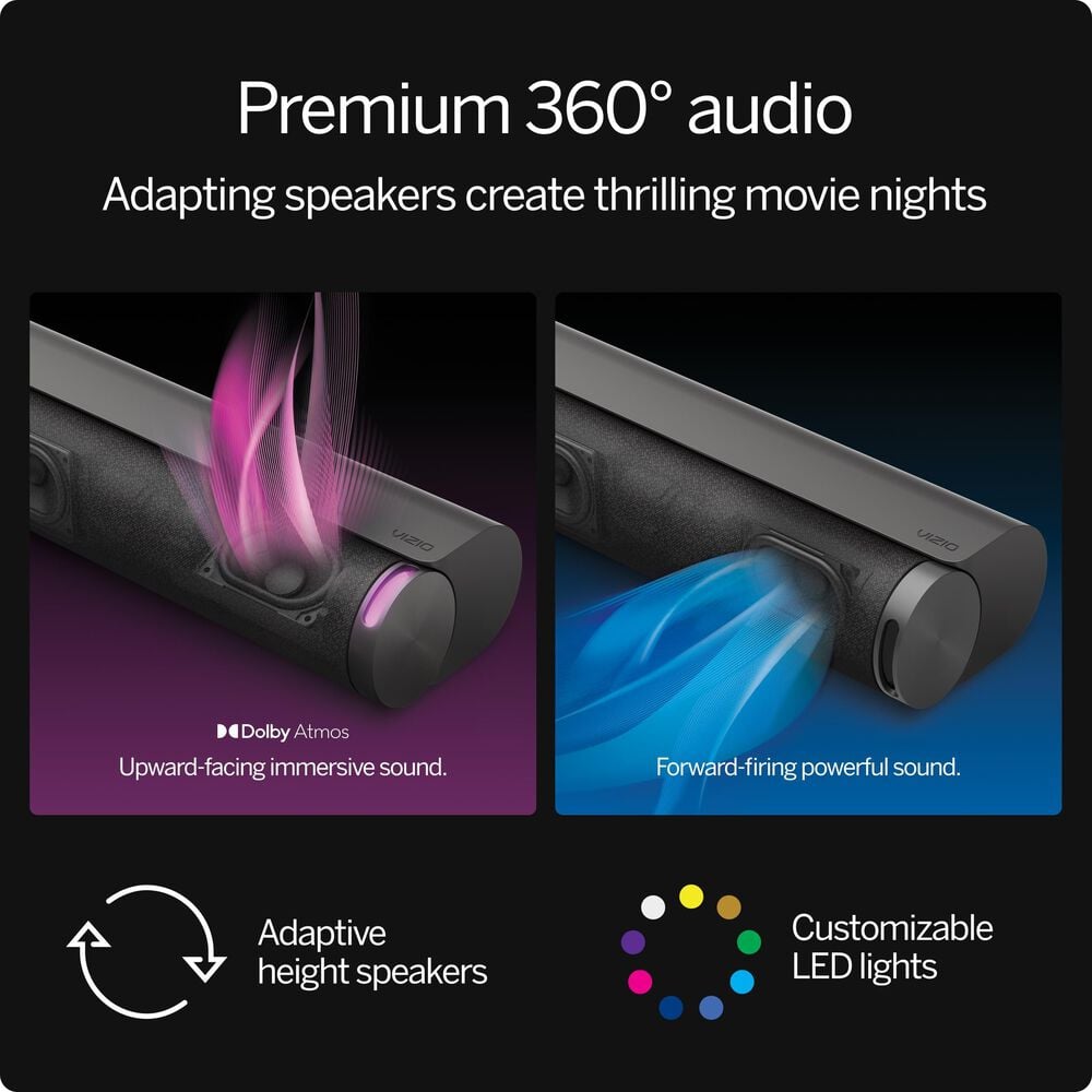 VIZIO Elevate SE 5.1.2 Soundbar with Dolby Atmos in Black - SL512X-0806, , large