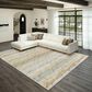 Dalyn Rug Company Winslow WL4KH 10" x 14" Khaki Indoor/Outdoor Area Rug, , large
