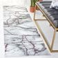 Safavieh Craft 2"3" x 6" Grey and Wine Runner, , large