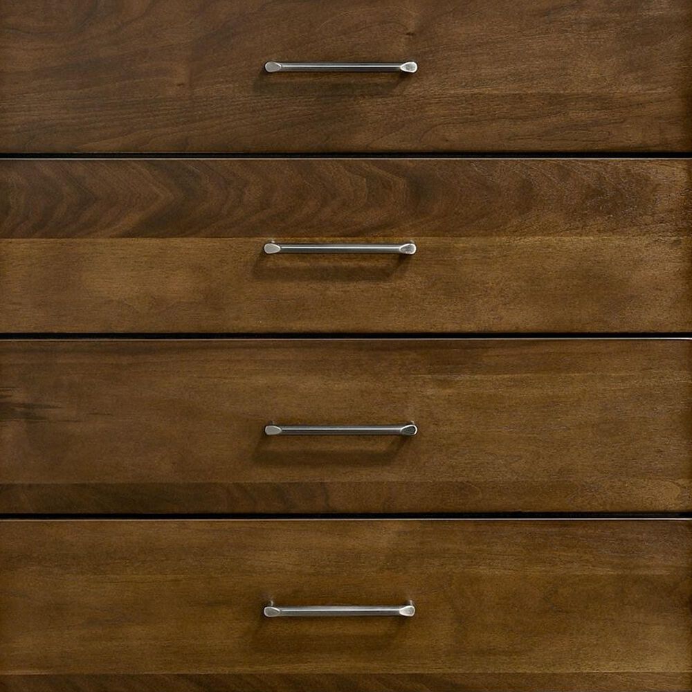 Mayberry Hill Malibu 5 Piece Full Bedroom Set in Walnut, , large