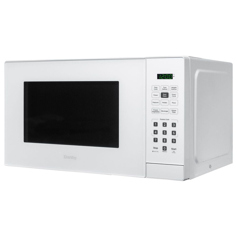 Danby Danby 0.9 Cu. Ft. Countertop Microwave in White, , large