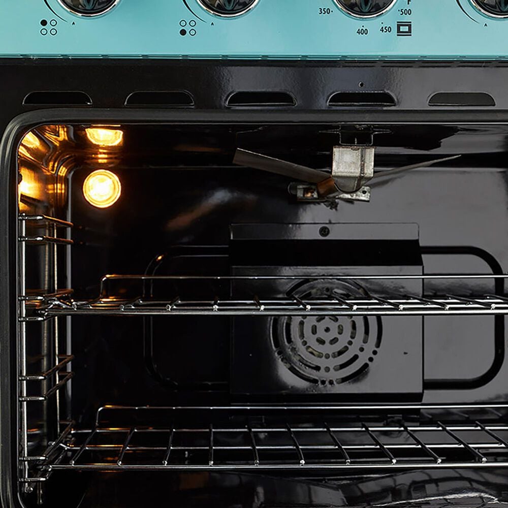 Unique Appliances Classic Retro 30" Pro Convection Gas Range in Ocean Mist Turquoise, , large