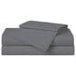 Pem America Cannon Solid Percale 4-Piece Full Sheet Set in Grey, , large