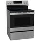 GE Profile 5.3 Cu. Ft. Smart Electric Range in Fingerprint Resistant Stainless, , large