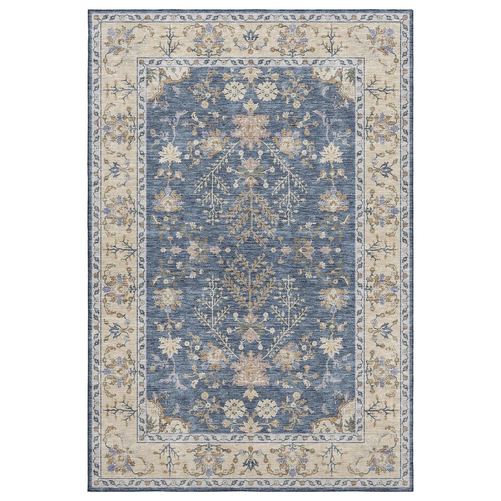 Dalyn Rug Company Hatay 5" x 7"6" Blue Area Rug, , large