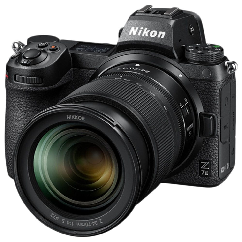 Nikon Z 7II Mirrorless Digital Camera with 24-70mm f/4 S Lens in Black, , large