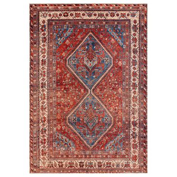 Surya Amelie 2"7" x 7"10" Blue, Orange, Saffron, Brown and Beige Runner, , large