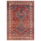 Surya Amelie 2"7" x 7"10" Blue, Orange, Saffron, Brown and Beige Runner, , large