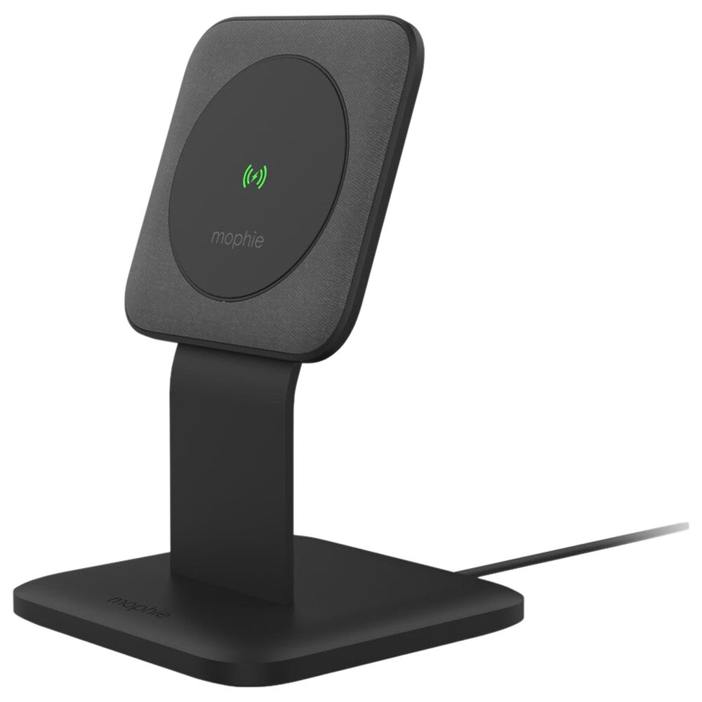 mophie 15W Snap Plus Wireless Charging Stand in Black, , large