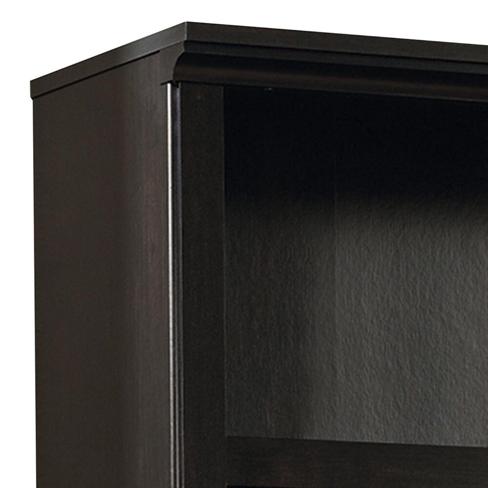 Sauder 5Shelf Bookcase in Estate Black NFM