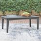 Ashley Cove Beach Outdoor Cocktail Table in Gray, , large