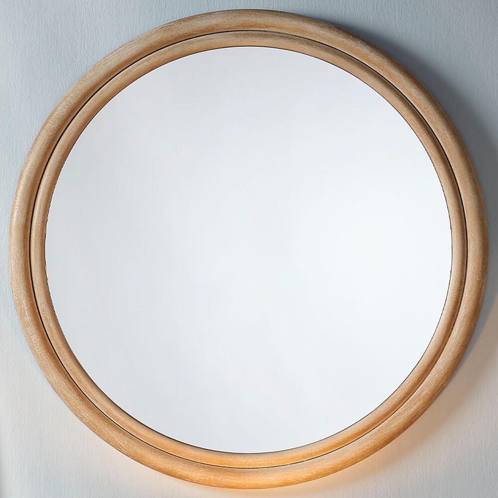 Splendor Living Oakvale Wall Mirror in Natural, , large