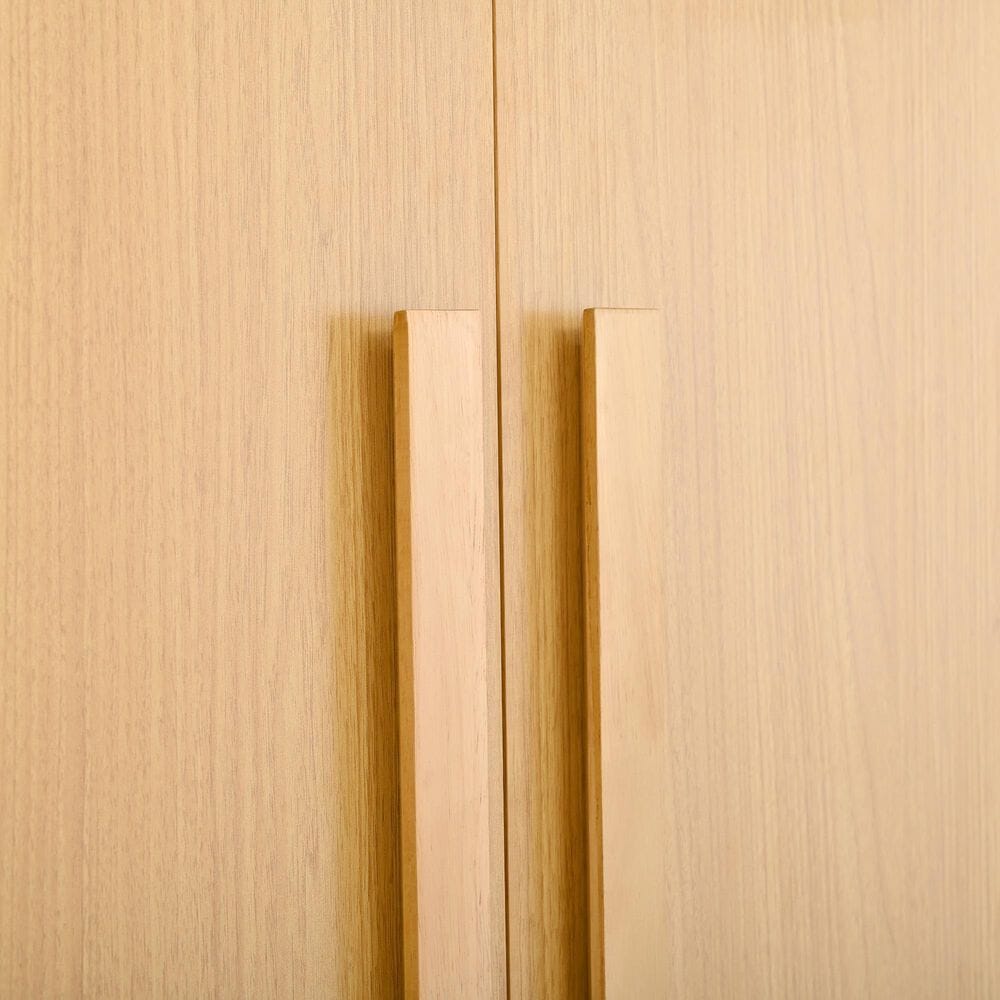 Hearth and Haven 70" Kitchen Pantry Cabinet in Natural, , large
