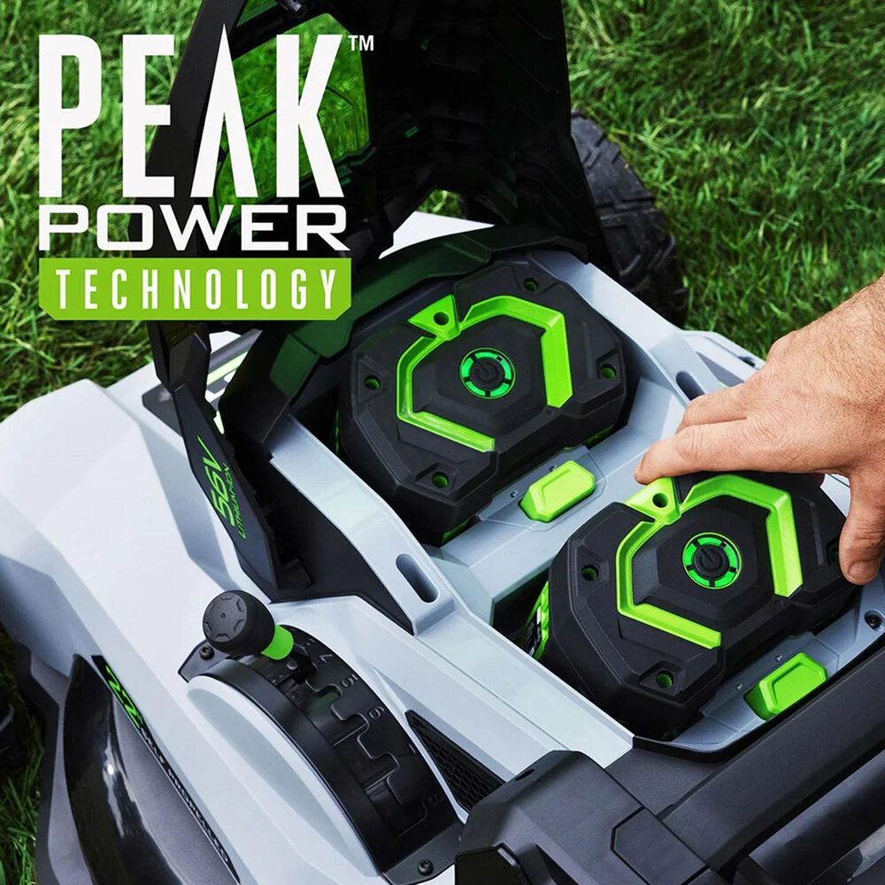 EGO POWER+ 22" Select Cut Battery-Powered Self-Propelled Mower with Two 6.0Ah Batteries and 560W Charger, , large