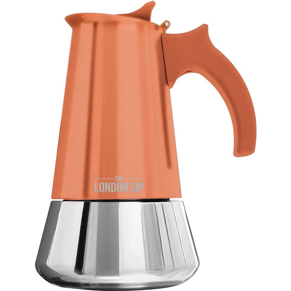 Kitchen Supply 3-Cup Stovetop Espresso Coffee Maker in Copper, , large