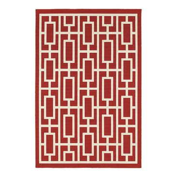 Oriental Weavers Meridian 9754R 8"6" x 13" Red Area Rug, , large
